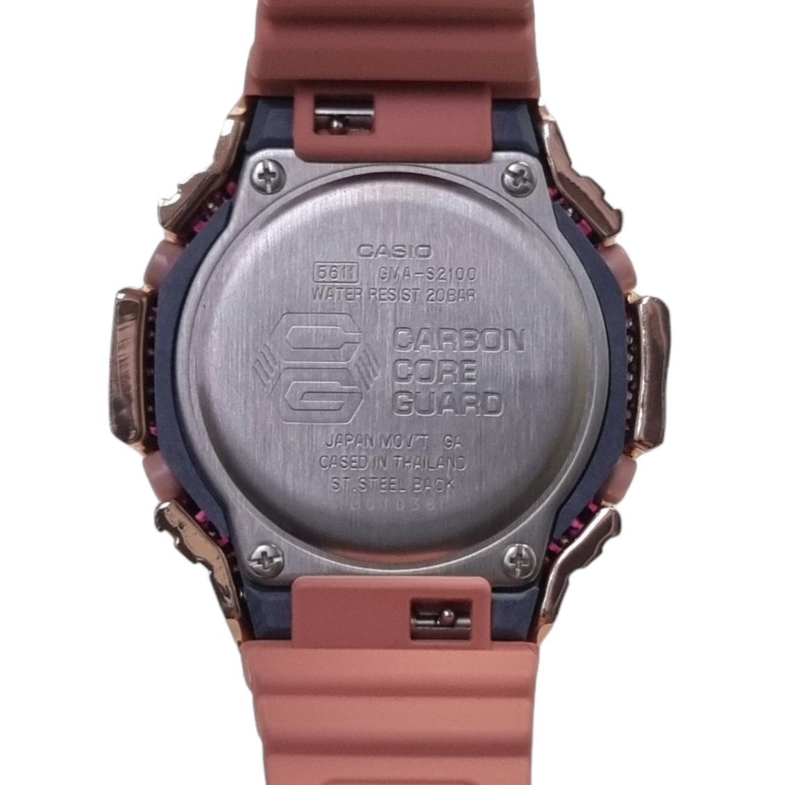 G-Shock Watch Casio Princess G Rose Gold Casing (Pink)