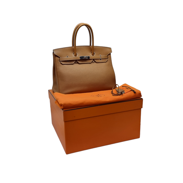 Hermes Birkin 35 Epsom Leather Ghw (Gold)