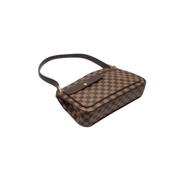 Louis Vuitton Aubagne Shoulder Bag Damier Ebene Ghw