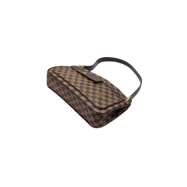 Louis Vuitton Aubagne Shoulder Bag Damier Ebene Ghw