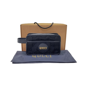 Gucci GG Off The Grid Nylon Clutch Shw (Black)