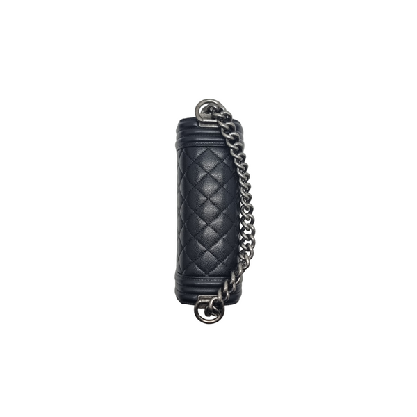 Chanel Boy Small Caviar Shw (Black)