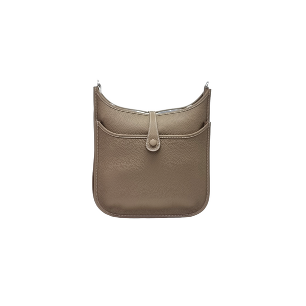 Hermes Evelyne 111 29 Taurillon Clemence Etoupe Palladium Plated