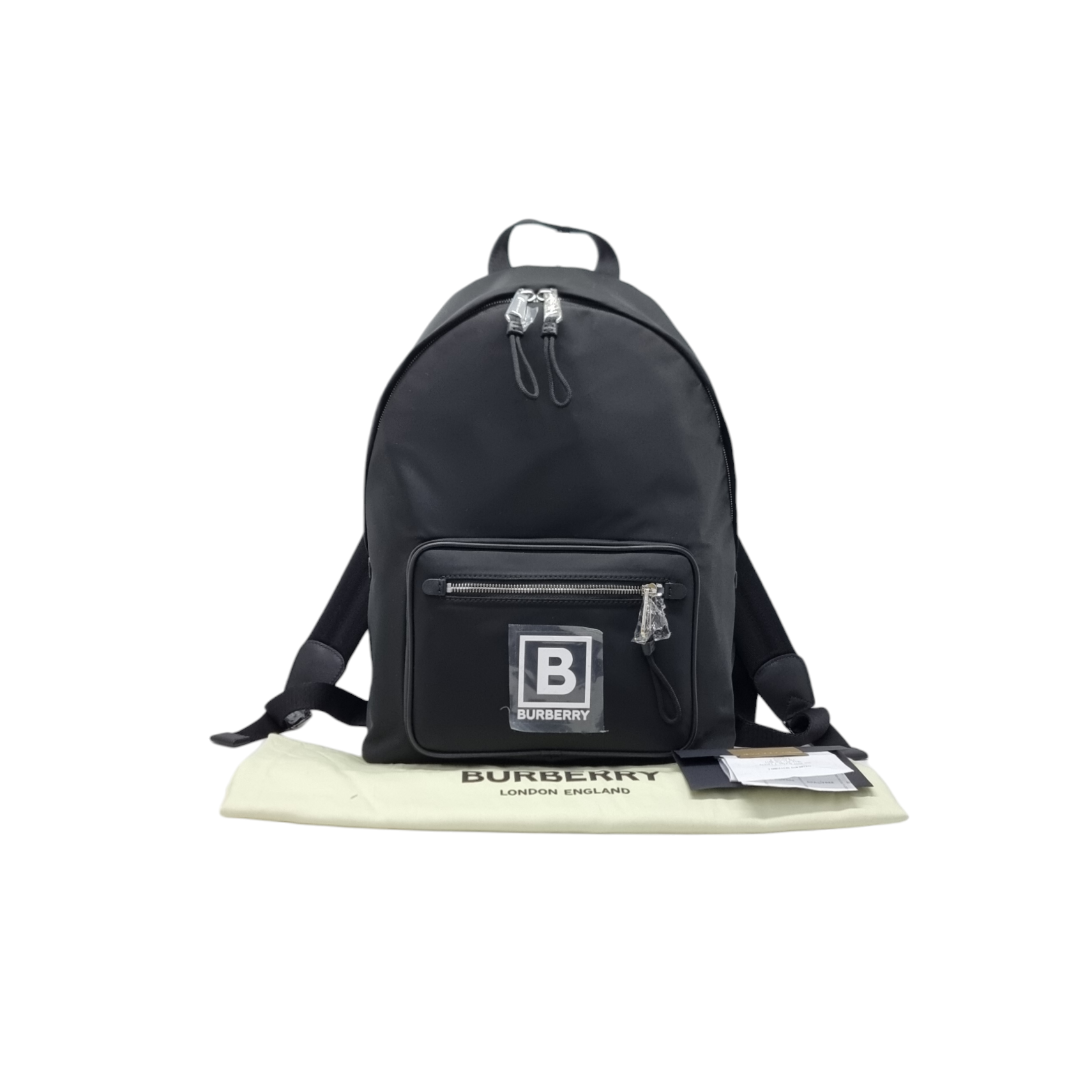 Burberry Abbeydale Nylon Backpack Shw (Black)