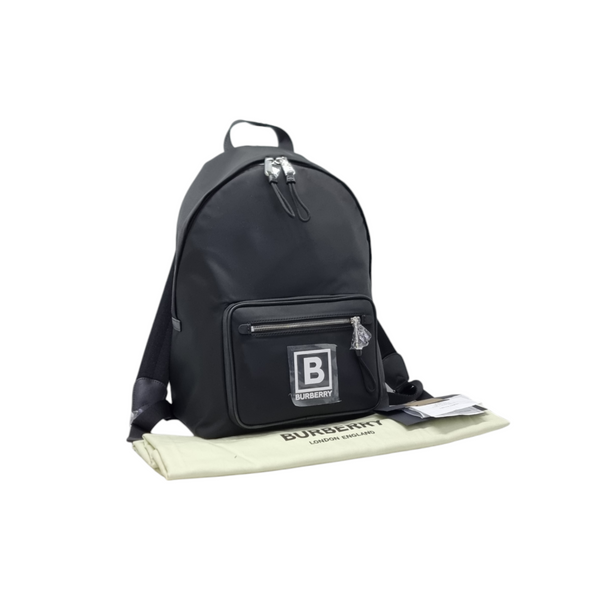 Burberry Abbeydale Nylon Backpack Shw (Black)