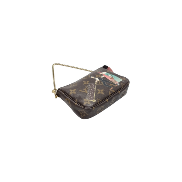 Louis Vuitton Mini Pochette Illustre Monogram Ghw