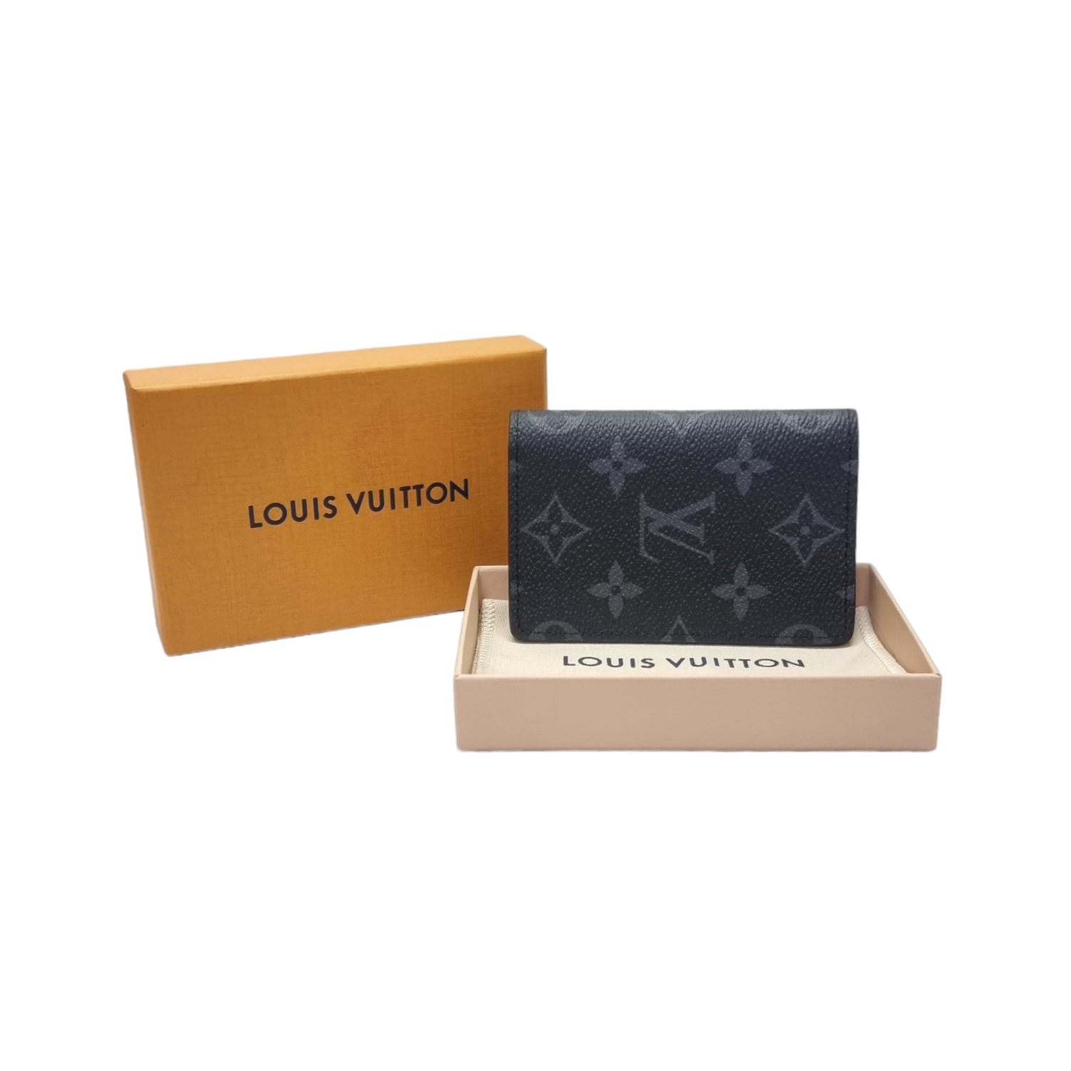 Louis Vuitton Pocket Organizer Monogram Eclipse