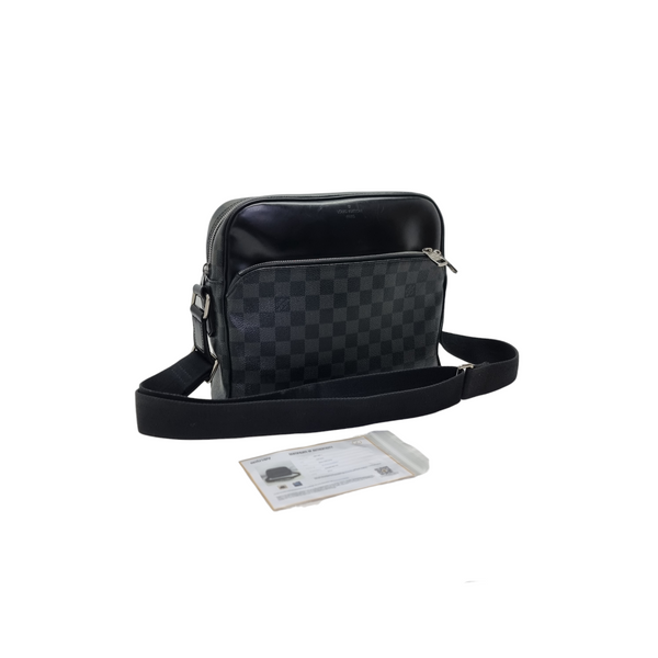 Louis Vuitton Dayton Reporter PM Damier Graphite Shw