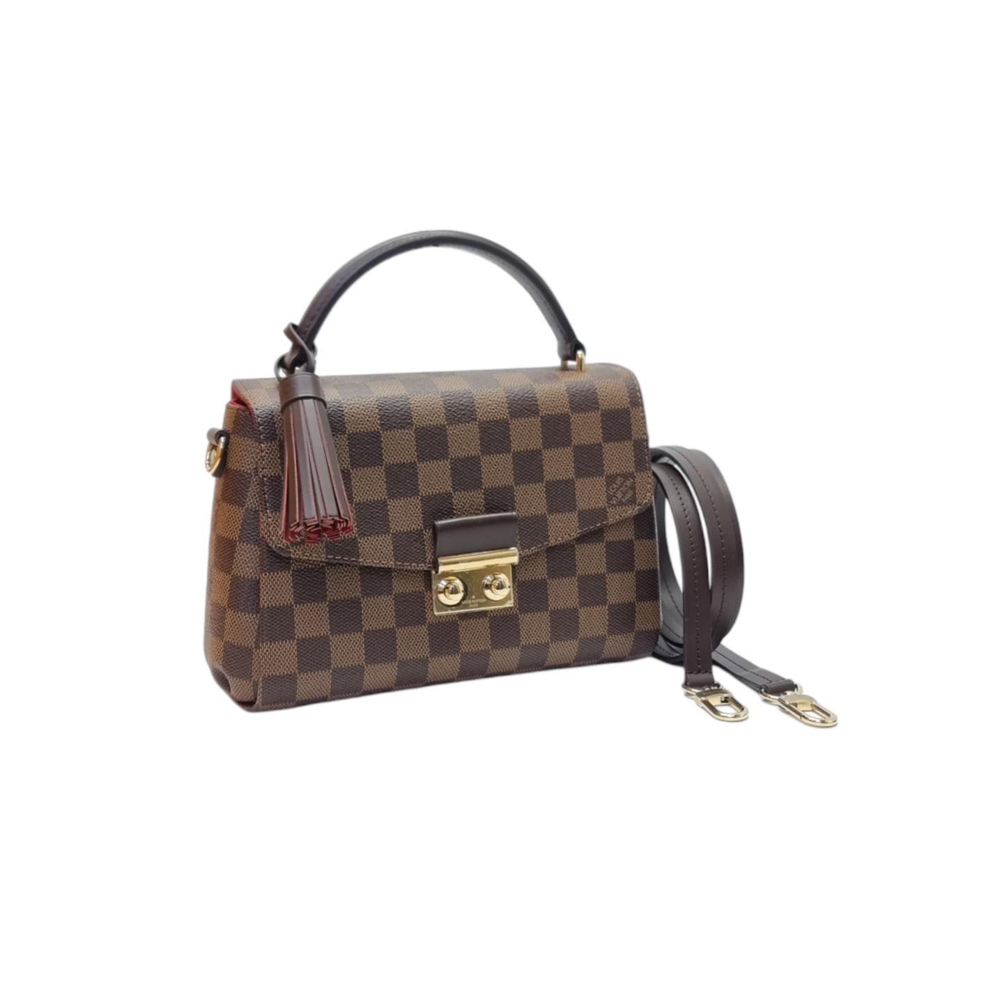 Louis Vuitton Croisette Damier Ebene Ghw