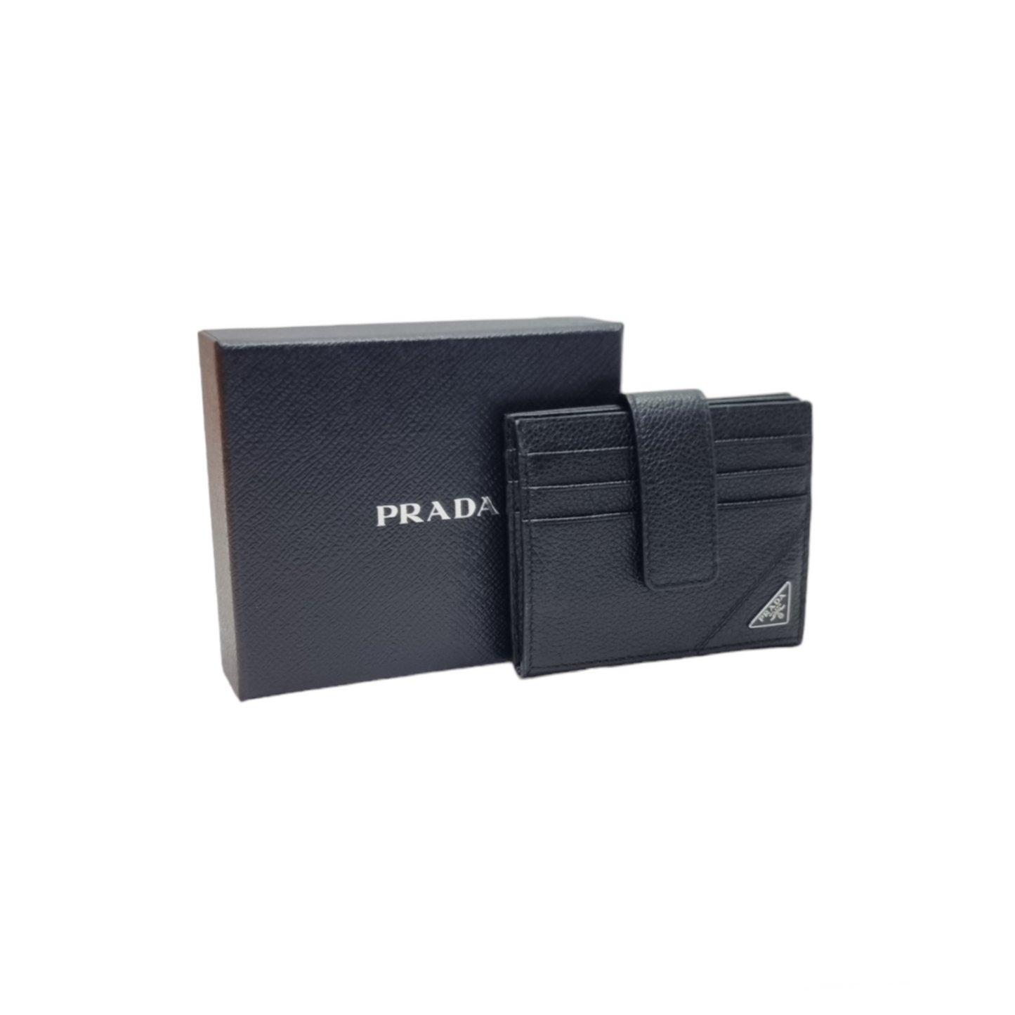 Prada Card Holders Vitello Grain Leather Shw