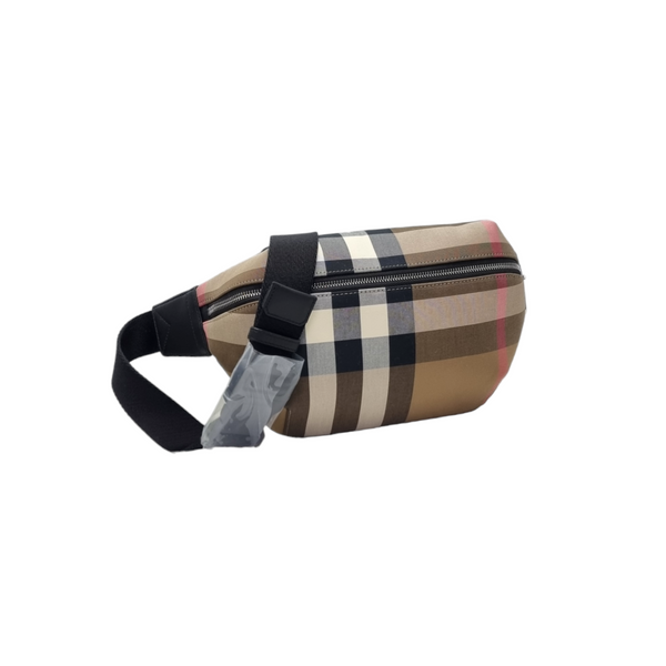 Burberry Sonny Check Bumbag Shw (Taupe/Brown)