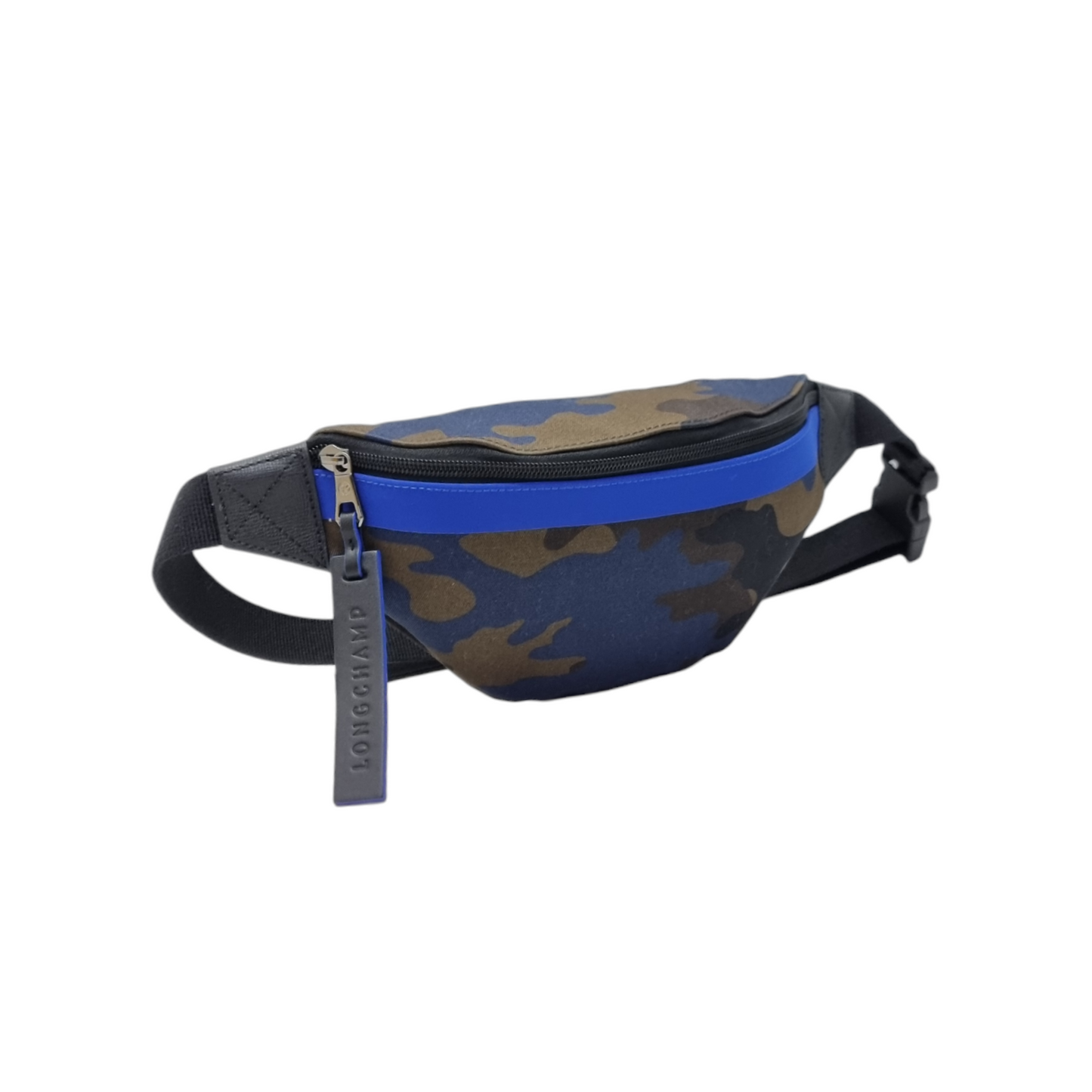 Longchamp Gabin Canvas Belt Bag Shw (Navy Blue)