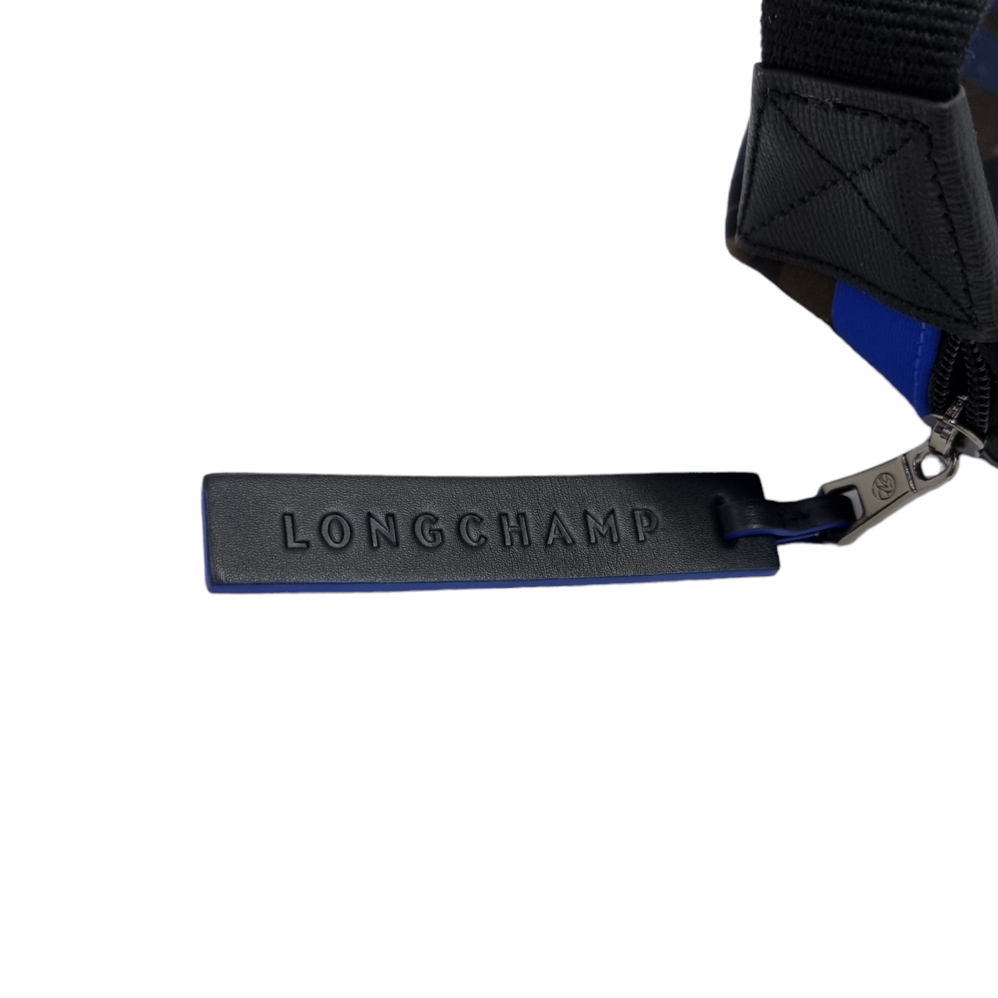 Longchamp Gabin Canvas Belt Bag Shw (Navy Blue)