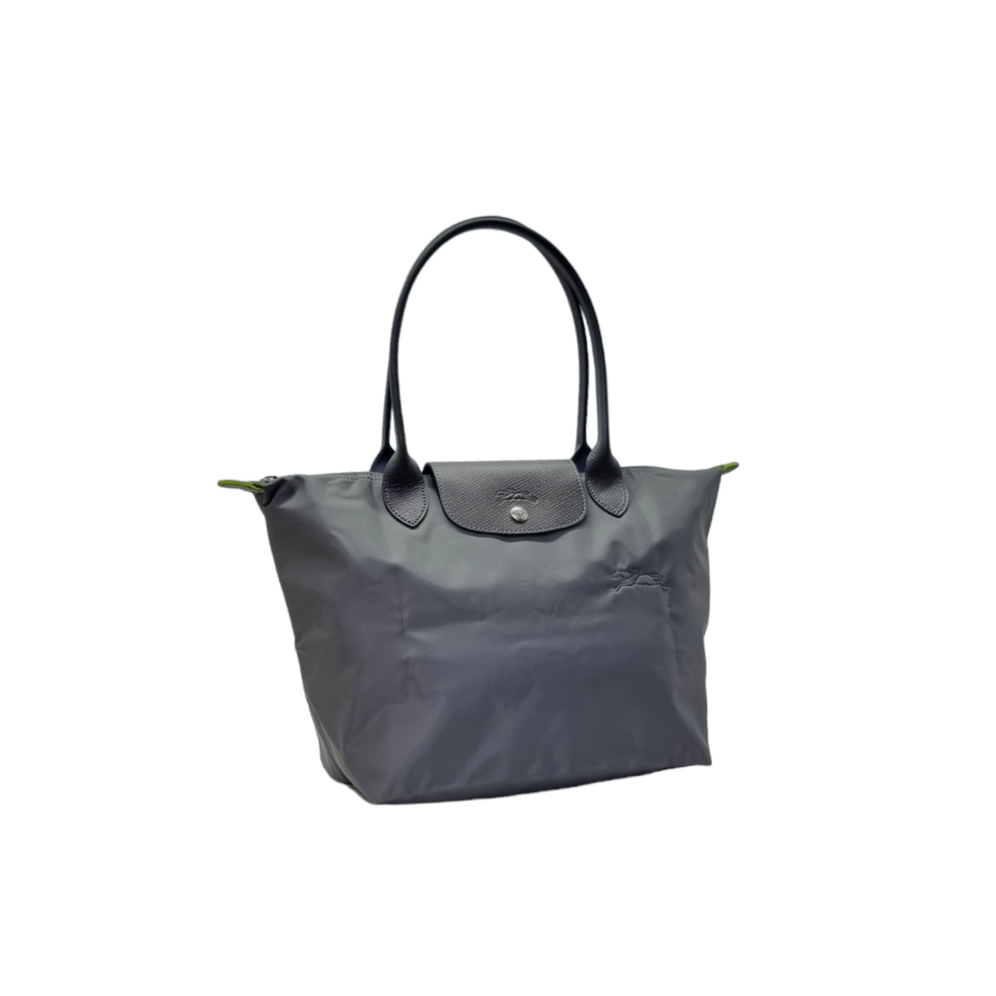 Longchamp Le Pliage Green M Tote Shw (Graphite)