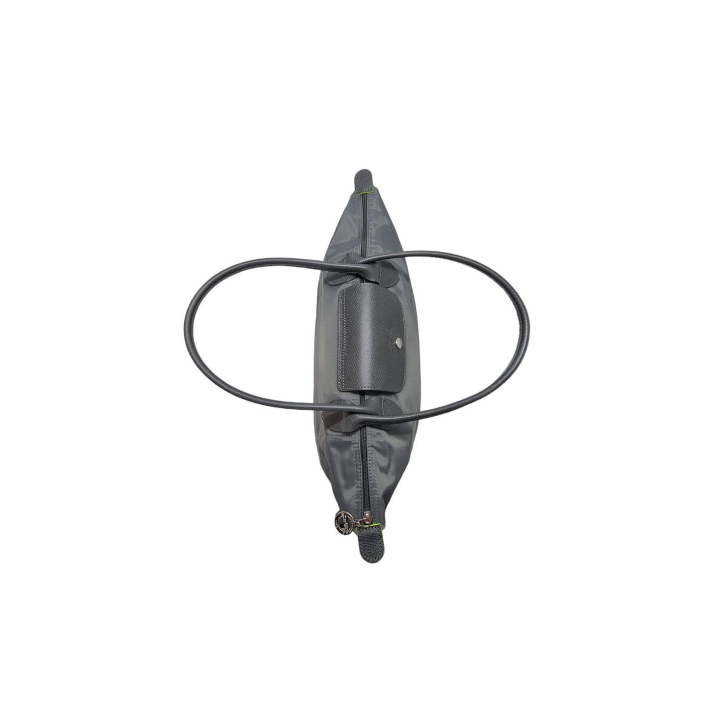 Longchamp Le Pliage Green M Tote Shw (Graphite)