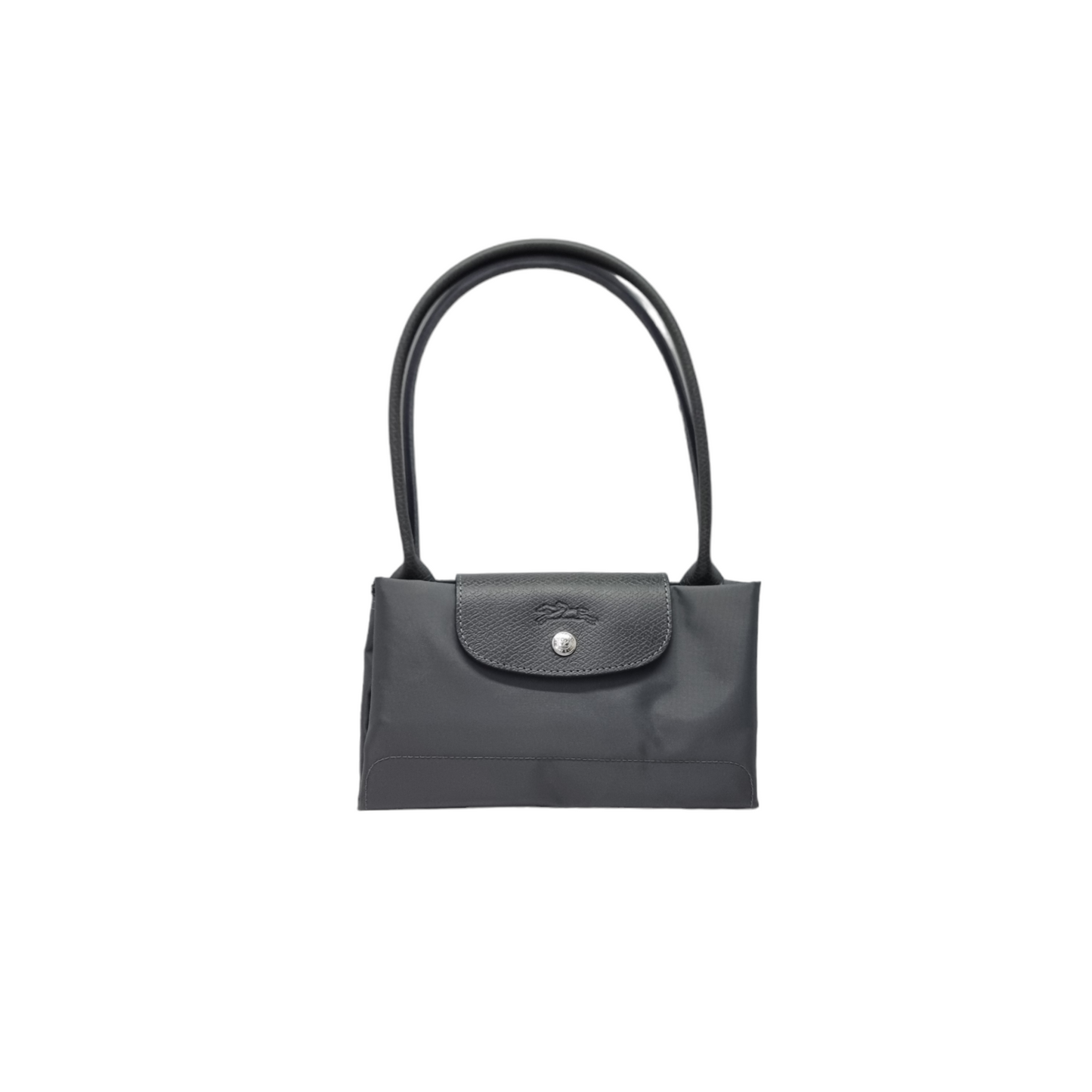 Longchamp Le Pliage Green M Tote Shw (Graphite)