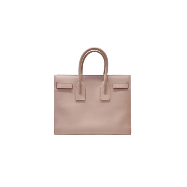 YSL Sac De Jour Smooth Leather Tote Bag Ghw ( Pale Pink)