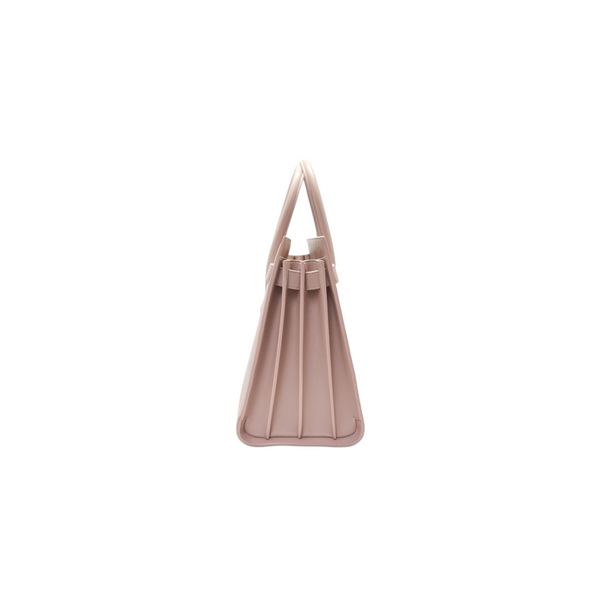 YSL Sac De Jour Smooth Leather Tote Bag Ghw ( Pale Pink)