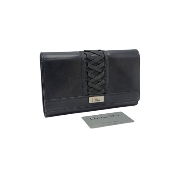 Christian Dior Corset Trifold Organiser Shw (Black)