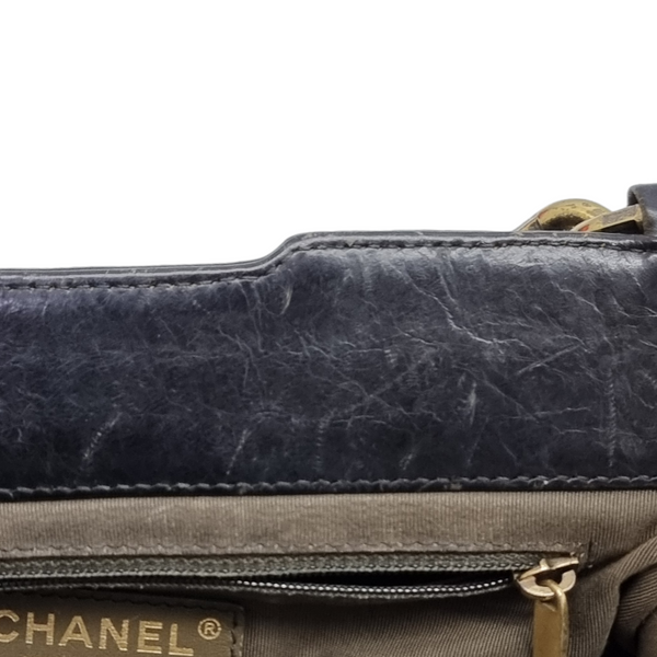 Chanel Seasonal Shoulder Bag Lambskin Ghw (Black)