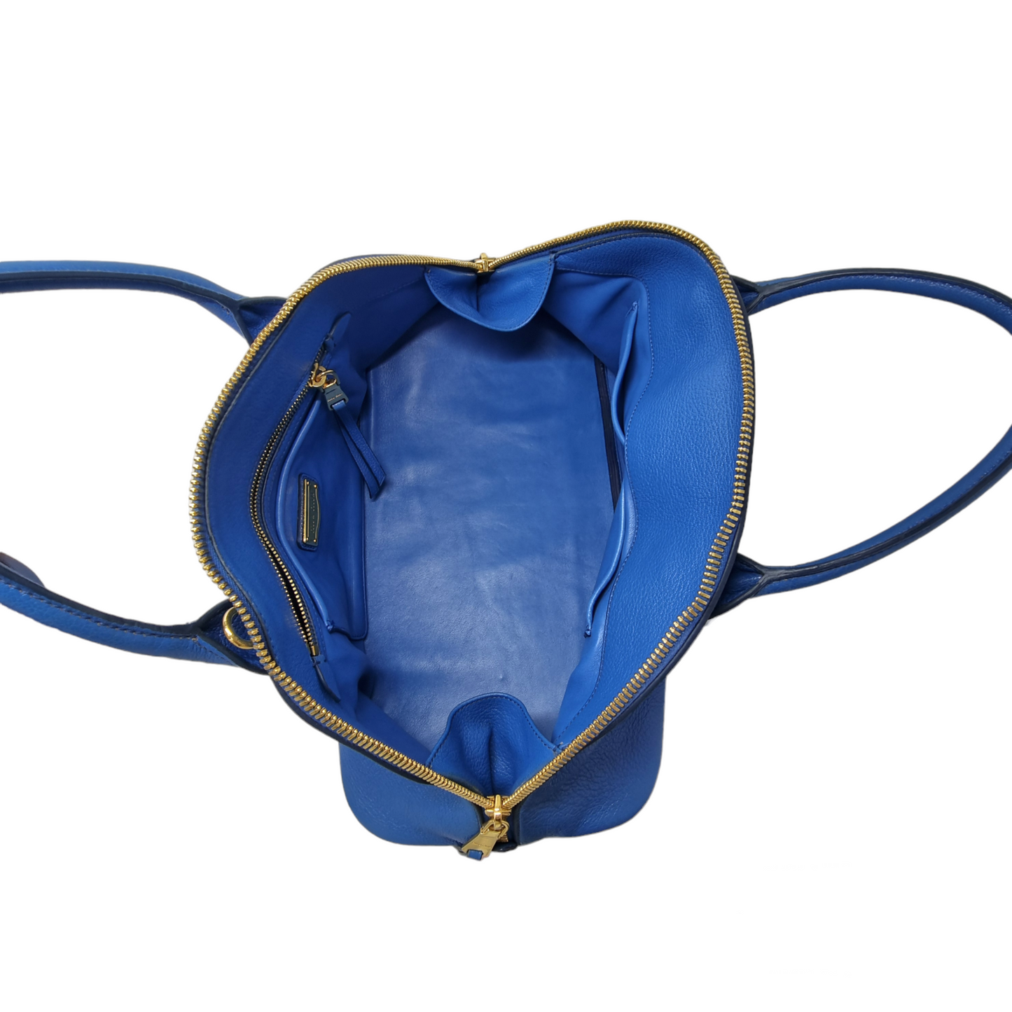 Miu Miu Half Moon Tote Bag Ghw (Blue)