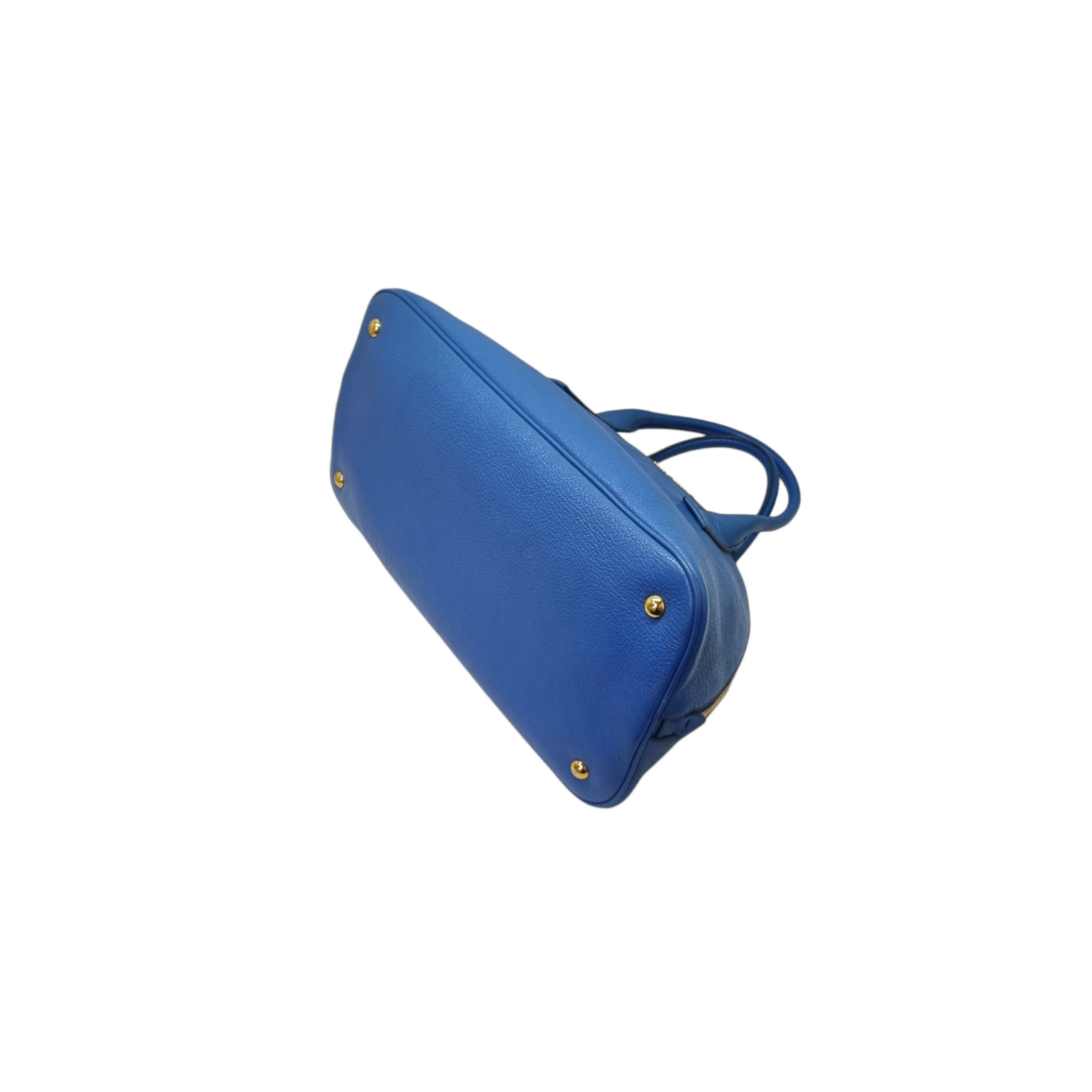 Miu Miu Half Moon Tote Bag Ghw (Blue)