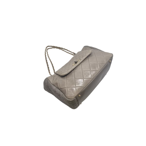 Chanel Reissue Accordion Flap Sling Bag Calfskin Ghw (Grey)