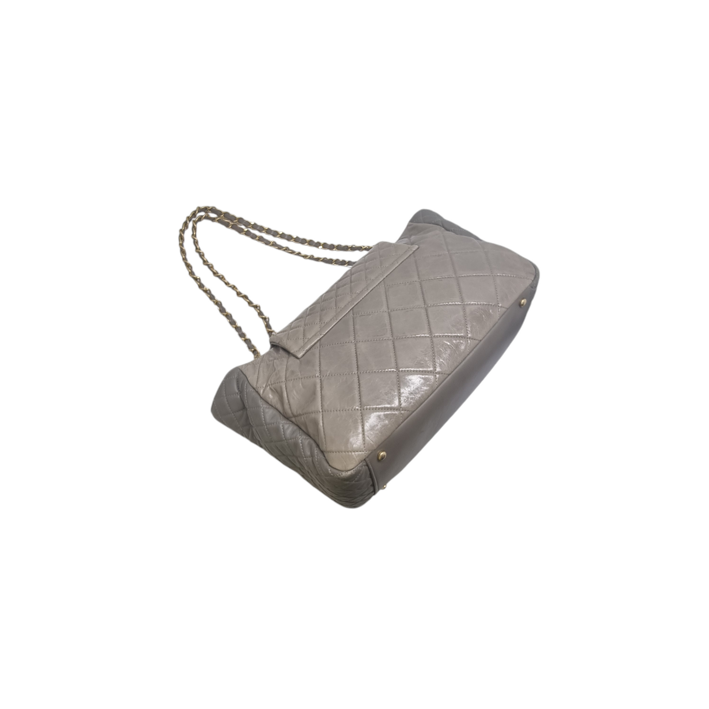 Chanel Reissue Accordion Flap Sling Bag Calfskin Ghw (Grey)