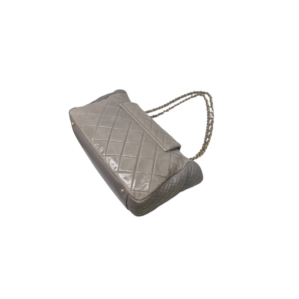 Chanel Reissue Accordion Flap Sling Bag Calfskin Ghw (Grey)