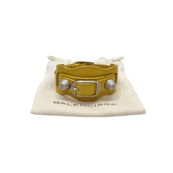 Balenciaga Arena Giant Bracelet Shw (Yellow/Mustard)