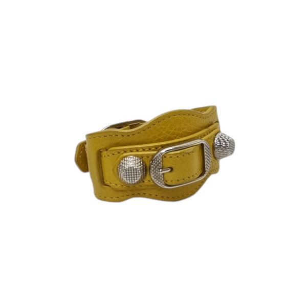 Balenciaga Arena Giant Bracelet Shw (Yellow/Mustard)