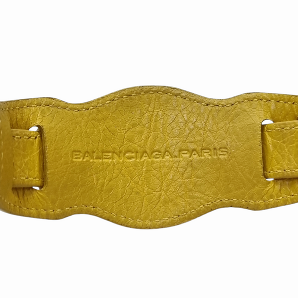 Balenciaga Arena Giant Bracelet Shw (Yellow/Mustard)