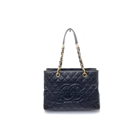 Chanel GST Caviar Ghw (Black)