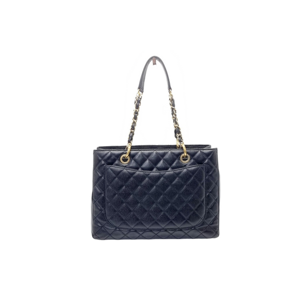 Chanel GST Caviar Ghw (Black)