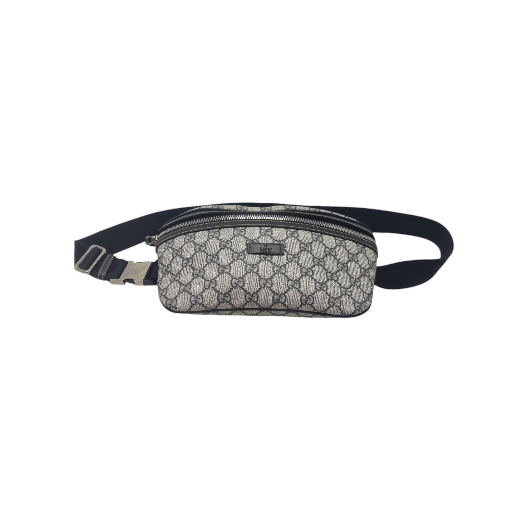 Gucci GG Supreme Canvas Bumbag Shw (Navy Blue)