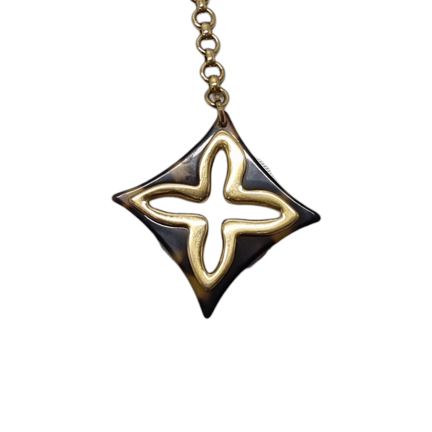 Louis Vuitton Ecaille Resin Insolence Bag Charm/Key Chain Ghw (Brown)