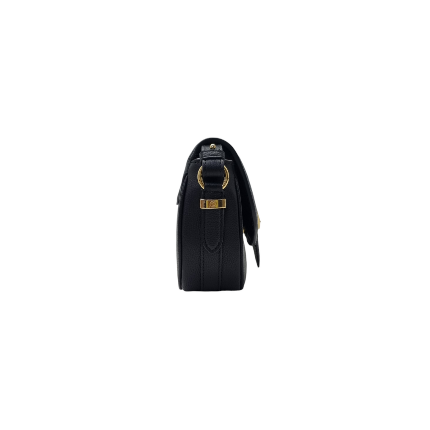 Louis Vuitton Pont 9 Soft MM Grained Calfskin Ghw (Black)