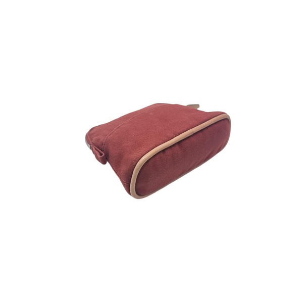 Hermes Canvas Bolide Case Mini Mini Shw (Red)