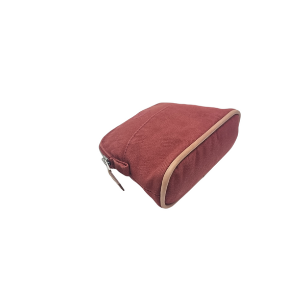 Hermes Canvas Bolide Case Mini Mini Shw (Red)