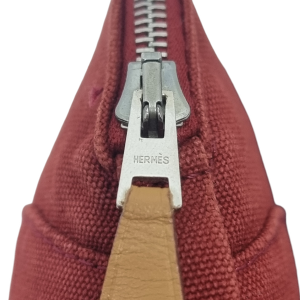 Hermes Canvas Bolide Case Mini Mini Shw (Red)