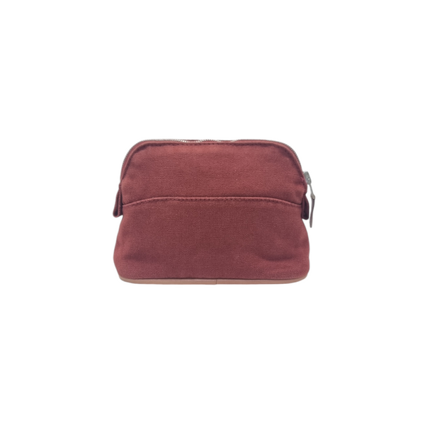 Hermes Canvas Bolide Case Mini Mini Shw (Red)