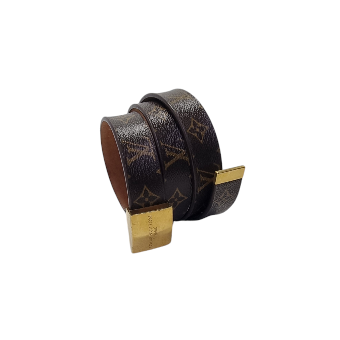 Louis Vuitton Belt Ceinture Carre Buckle Monogram Ghw