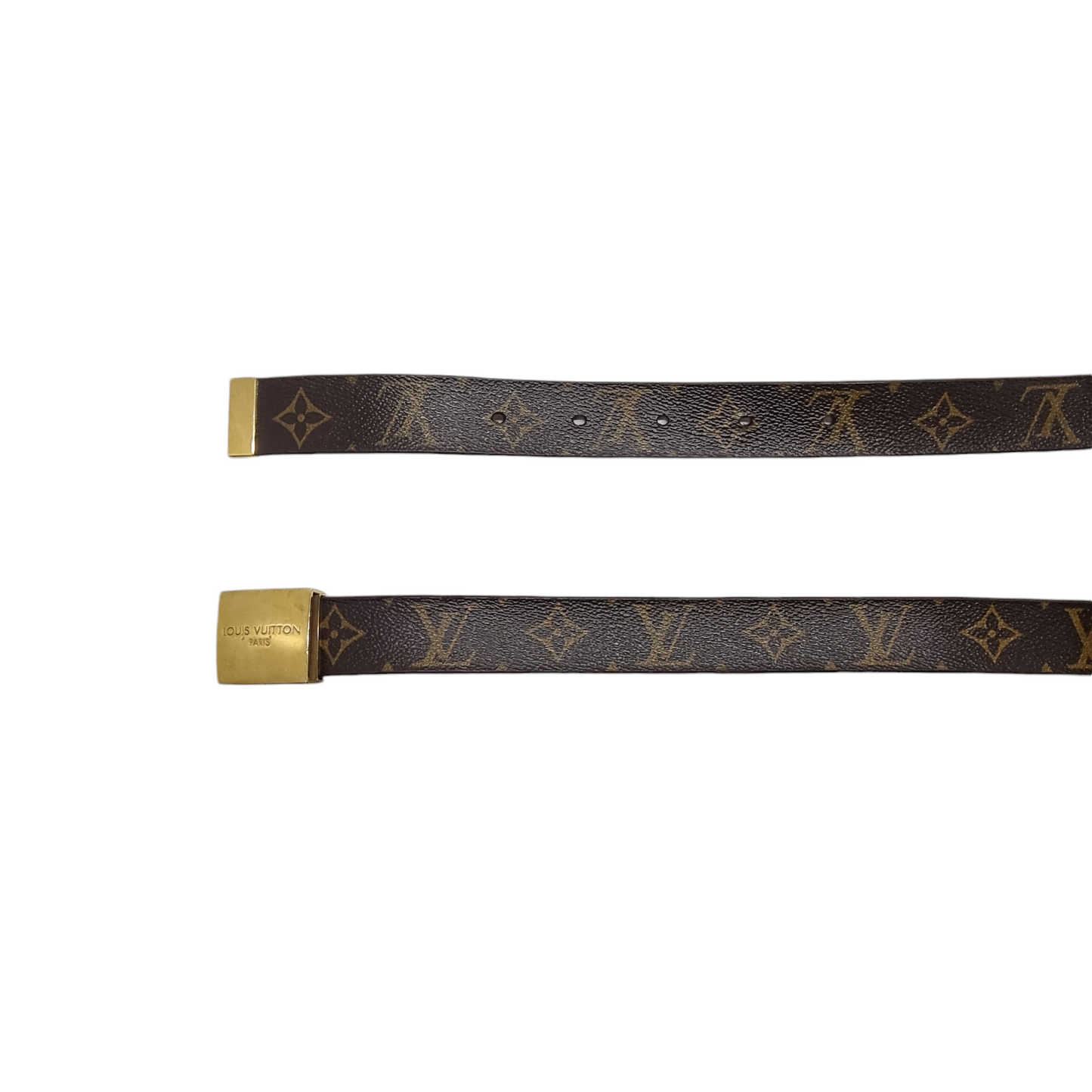 Louis Vuitton Belt Ceinture Carre Buckle Monogram Ghw