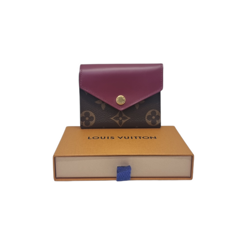 Louis Vuitton Zoe Wallet Monogram Fuchsia Ghw