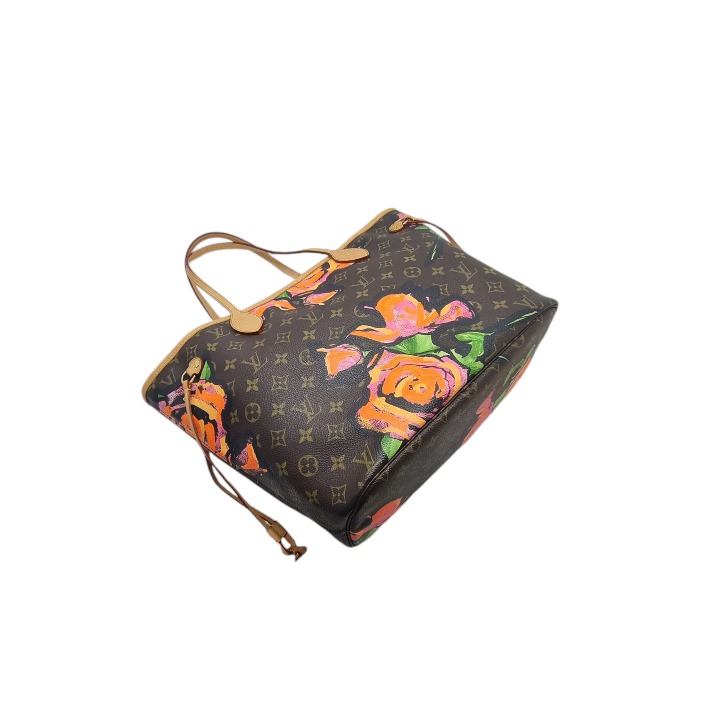 Louis Vuitton Neverful MM Ltd Edition Stephen Sprouse Roses