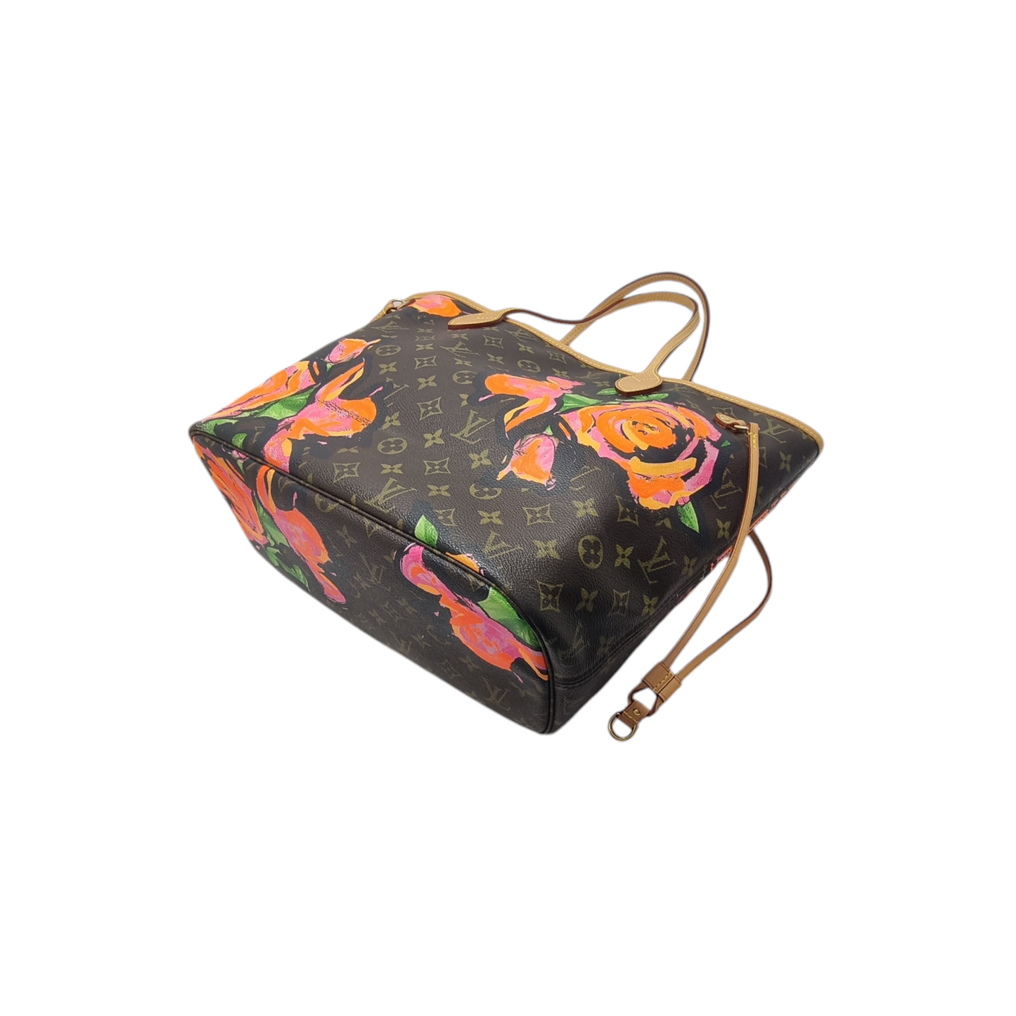 Louis Vuitton Neverful MM Ltd Edition Stephen Sprouse Roses