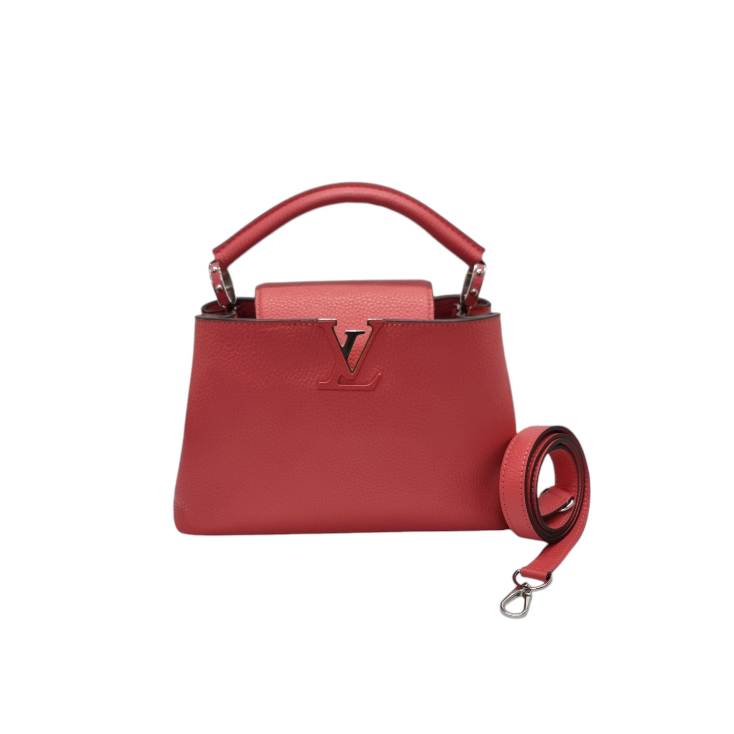 louis Vuitton Capucines BB Taurillon Leather Shw (Pink)