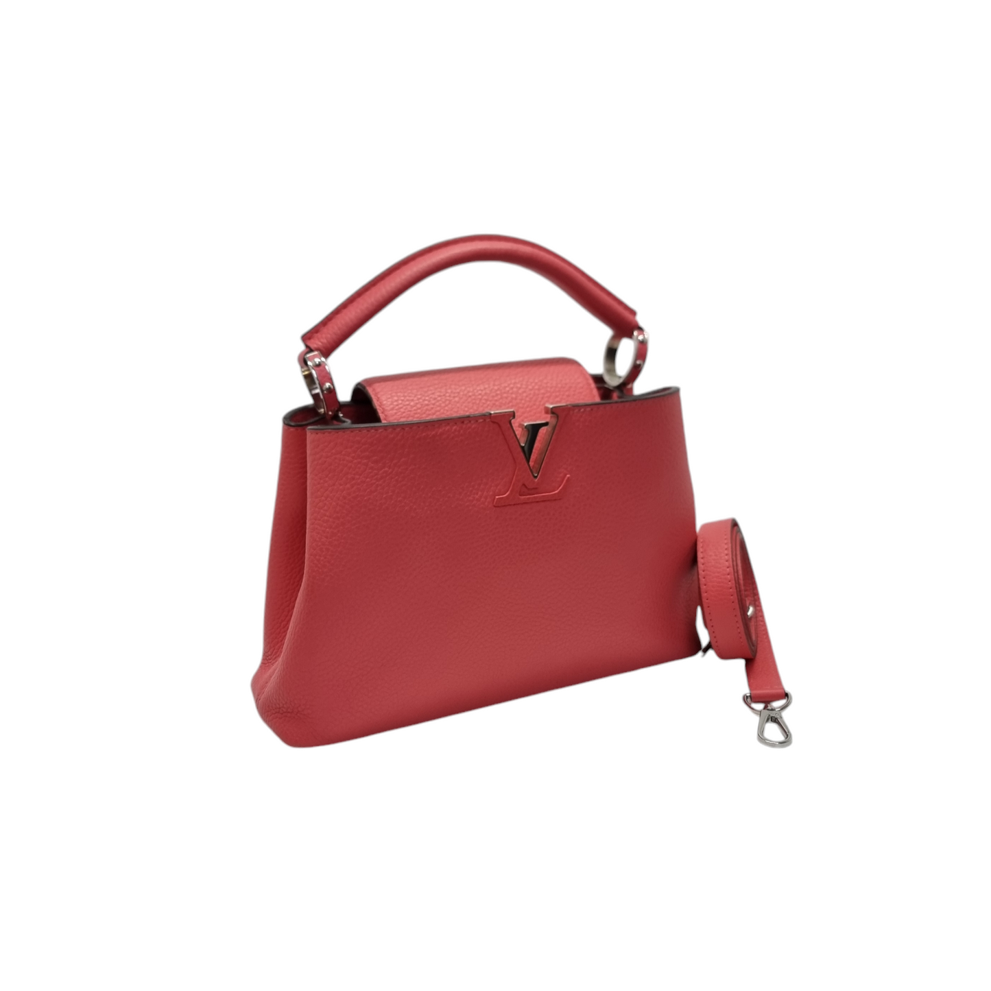 louis Vuitton Capucines BB Taurillon Leather Shw (Pink)