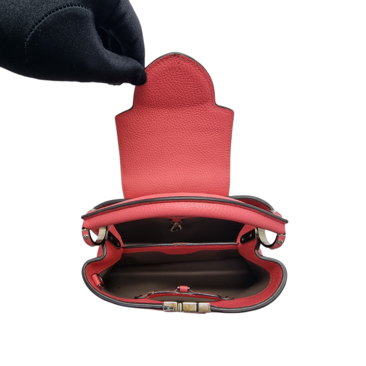 louis Vuitton Capucines BB Taurillon Leather Shw (Pink)