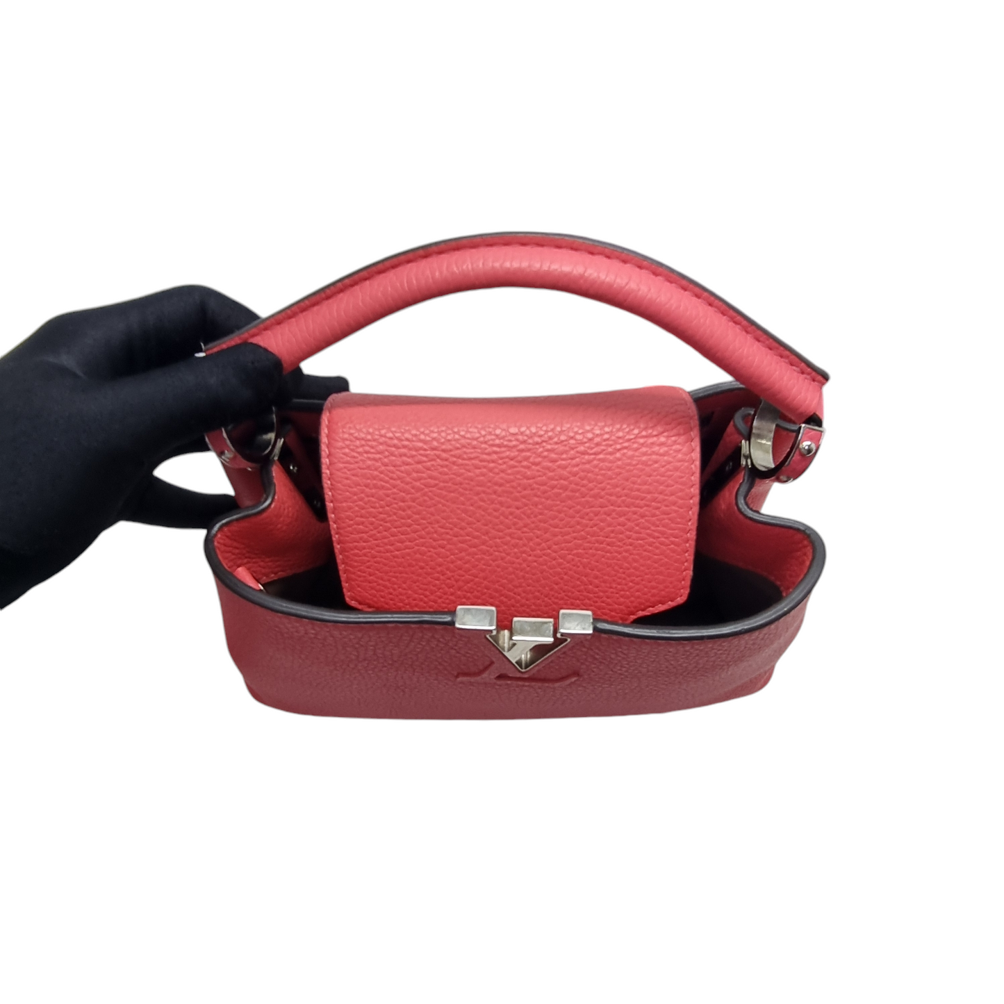 louis Vuitton Capucines BB Taurillon Leather Shw (Pink)